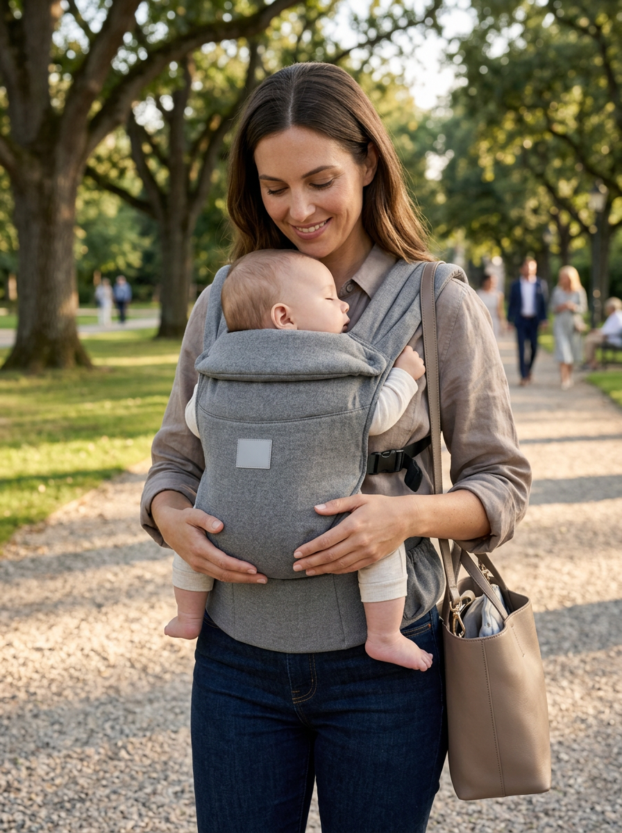 Porte-bébé physiologique souple
