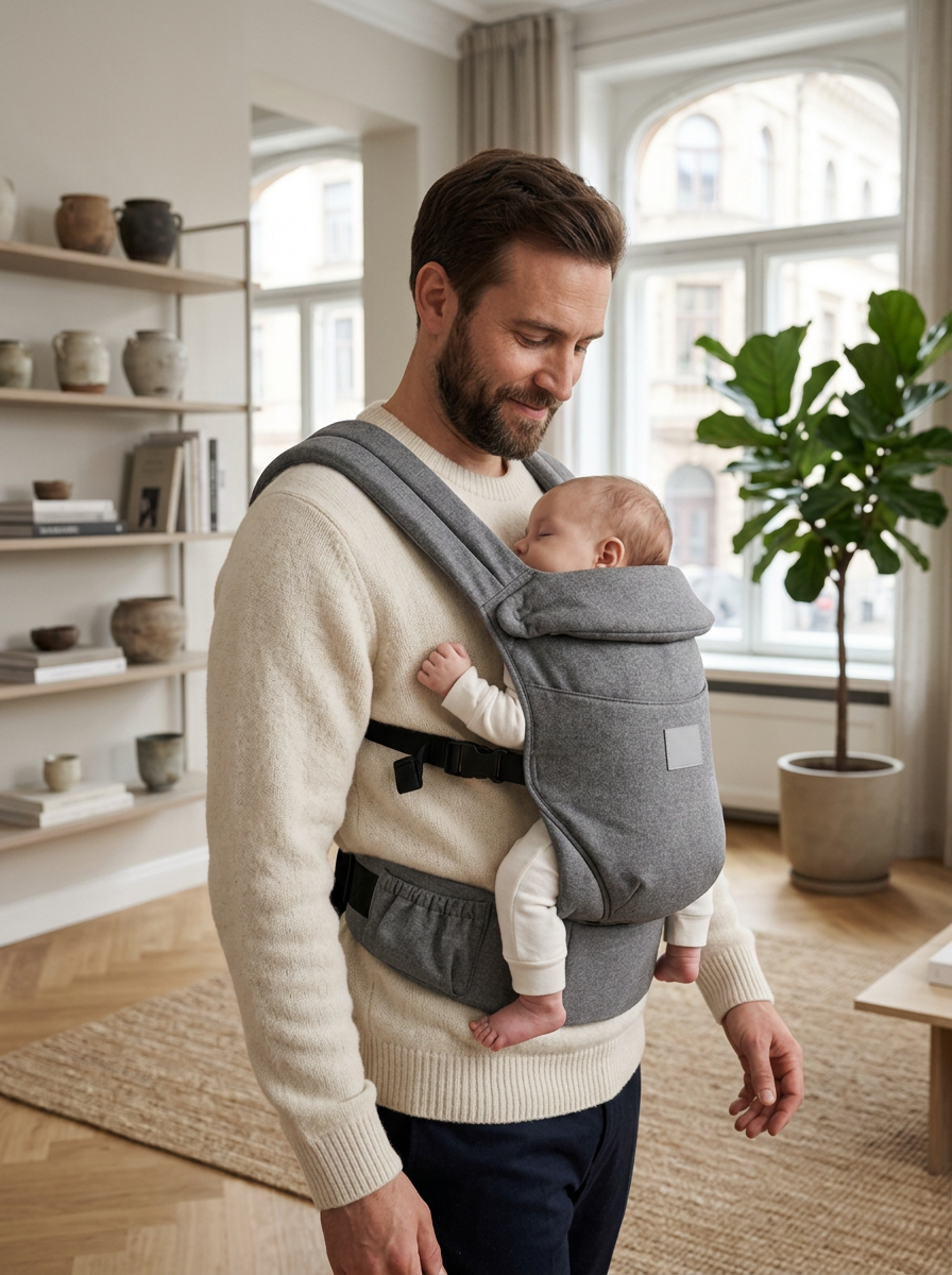Porte-bébé physiologique souple