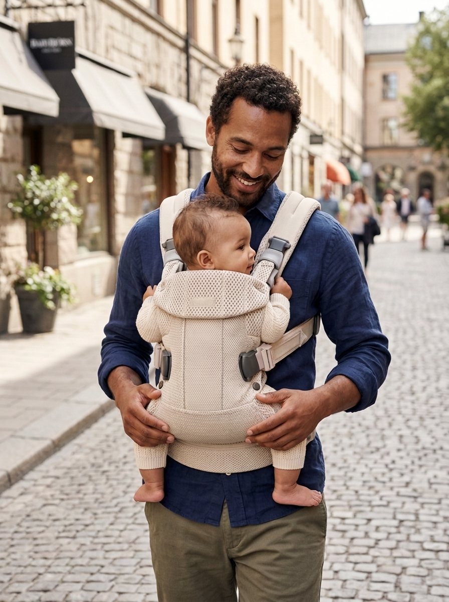 Porte-bébé ergonomique Maille 3D