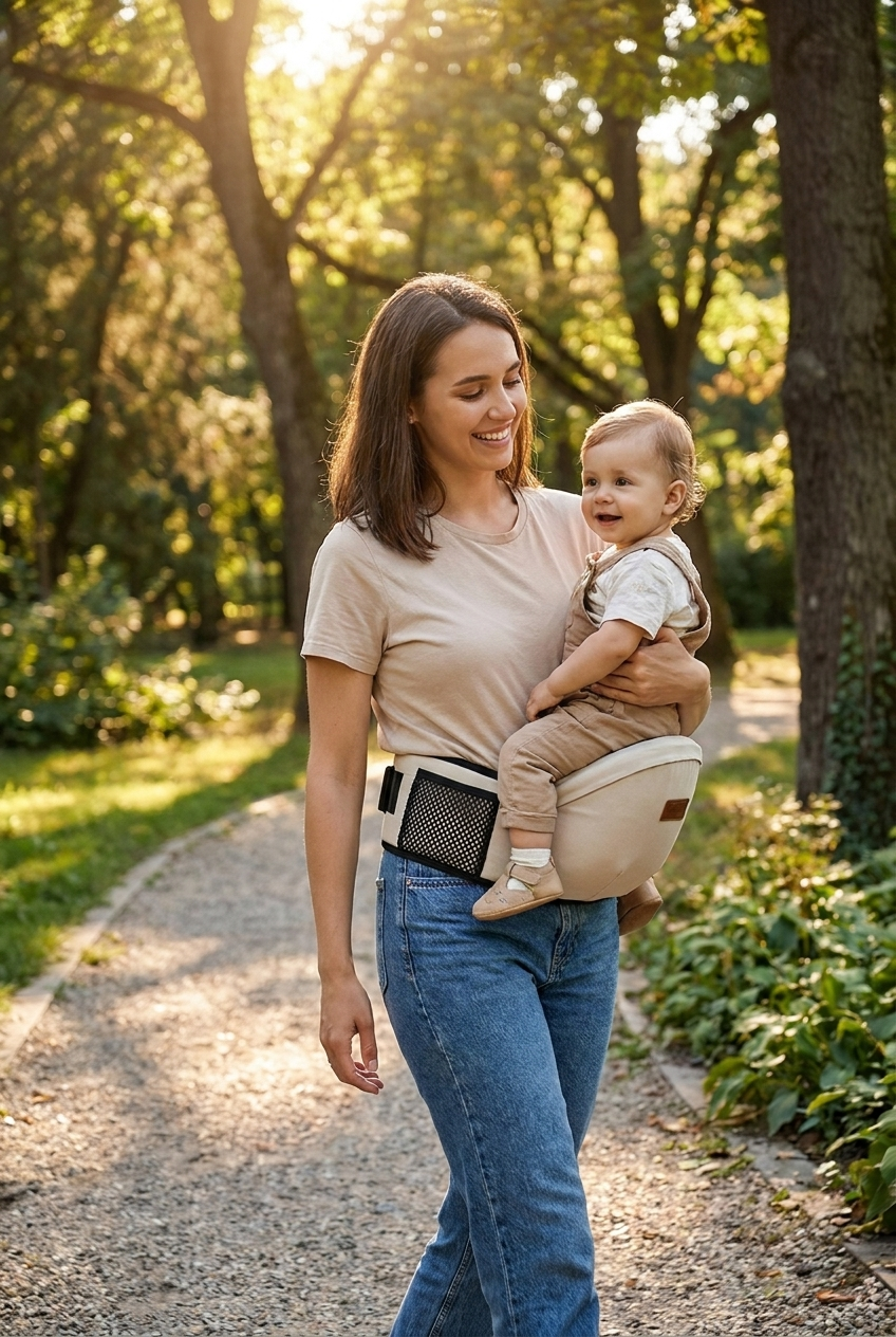 Porte-bébé hanche siège