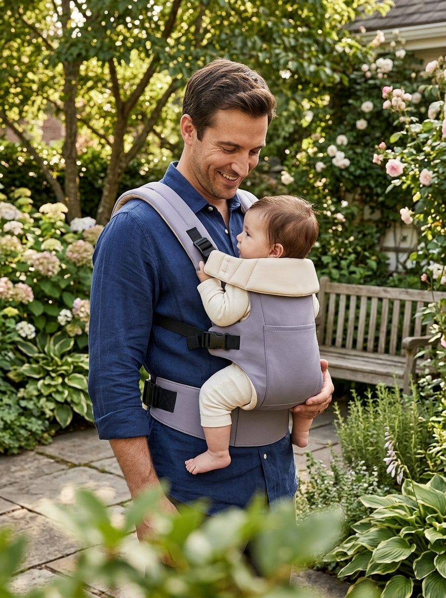 Porte-bébé ergonomique souple