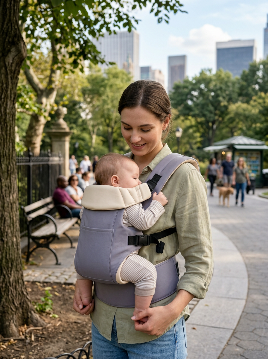 Porte-bébé ergonomique souple